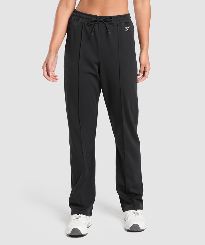 Gymshark Tricot Joggers Black | 80326AGEY
