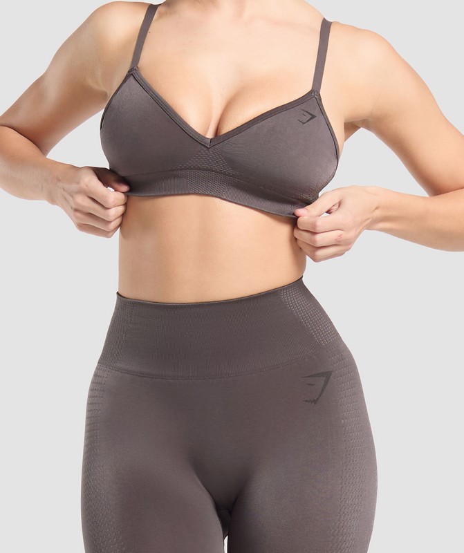 Gymshark Vital Shine Limited Edition Leggings Greyed Purple | 83695BLFH
