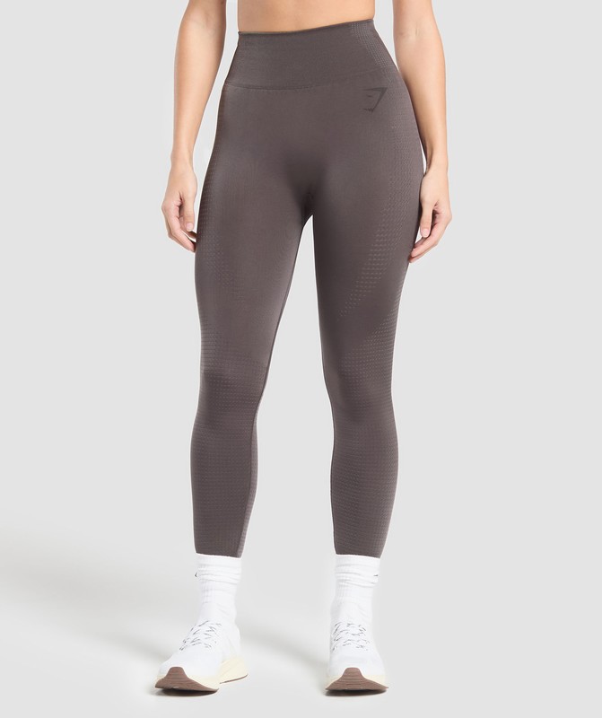 Gymshark Vital Shine Limited Edition Leggings Greyed Purple | 83695BLFH