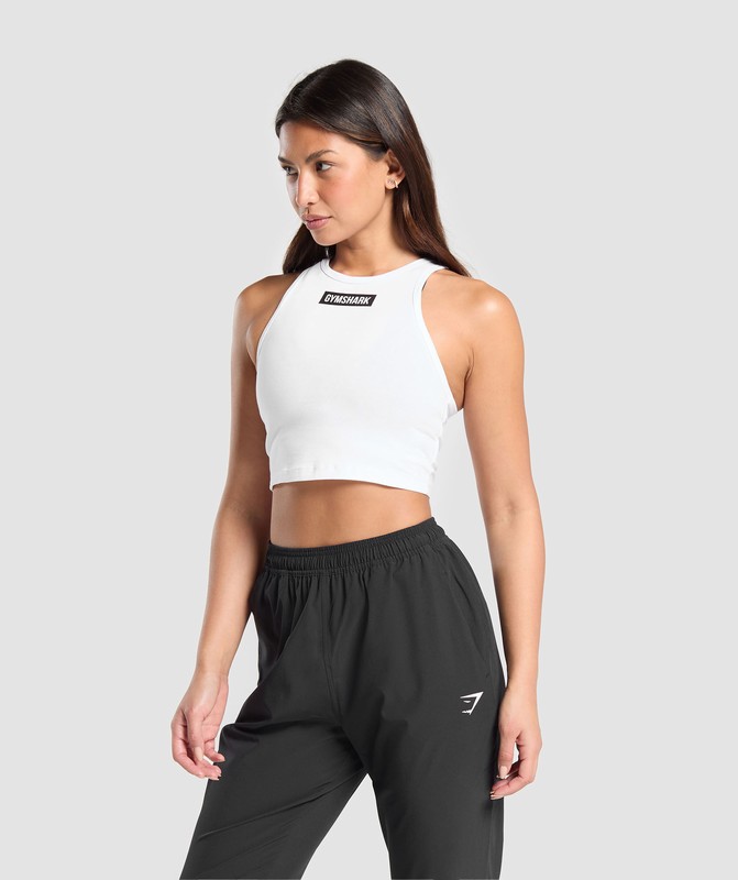 Gymshark Wordmark Crew 3Pk White | 21369MHZI