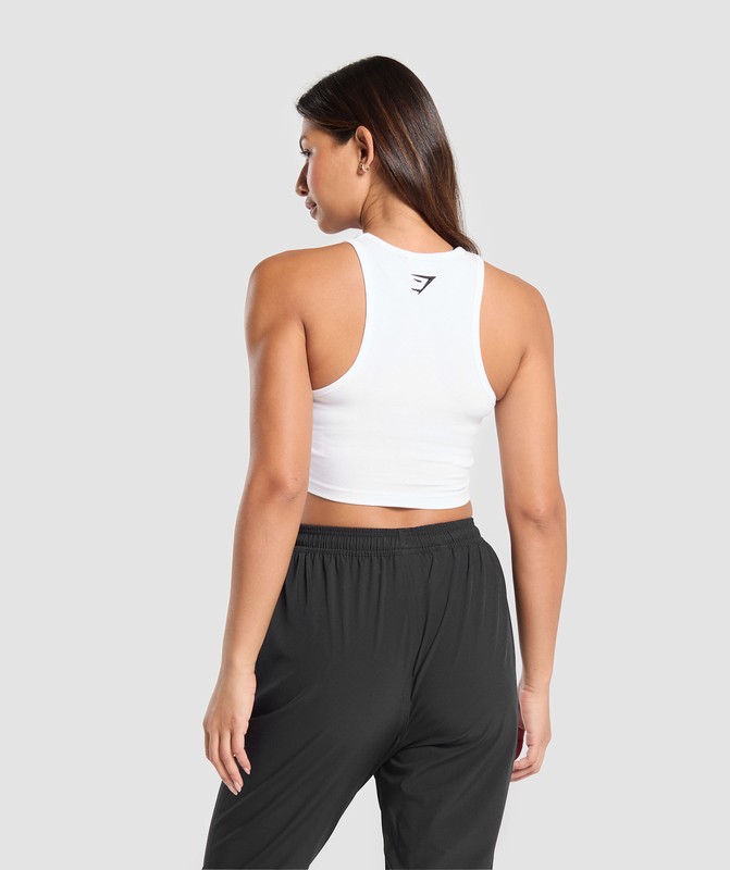 Gymshark Wordmark Crew 3Pk White | 21369MHZI
