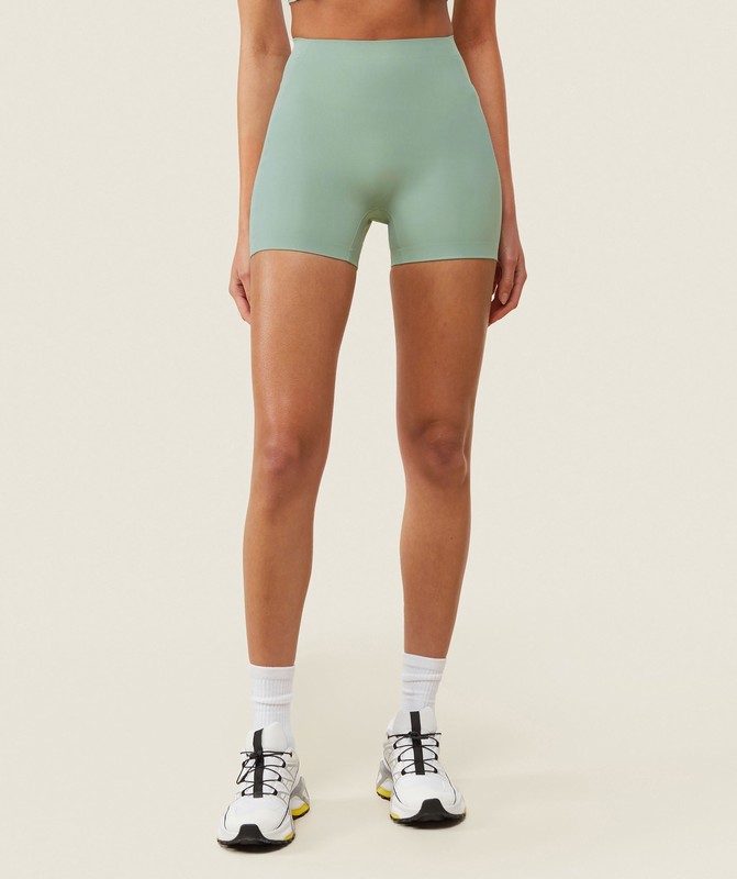 Gymshark everywear Active Cycling Shorts Dollar Green | 57419OTRG