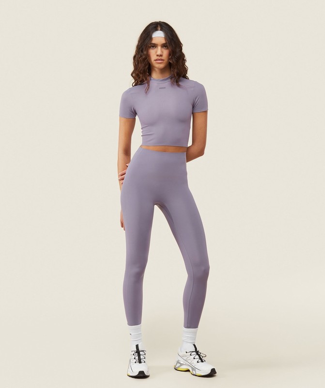 Gymshark everywear Active Leggings Fog Purple | 97650ISDJ