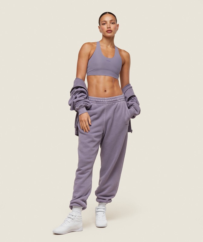 Gymshark everywear Active Sports Bra Fog Purple | 89230NCKG