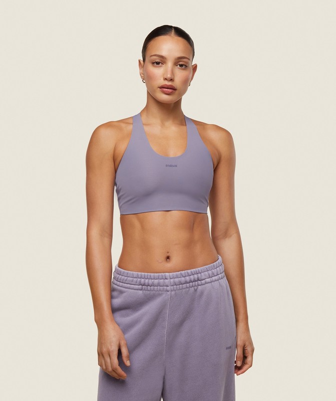 Gymshark everywear Active Sports Bra Fog Purple | 89230NCKG