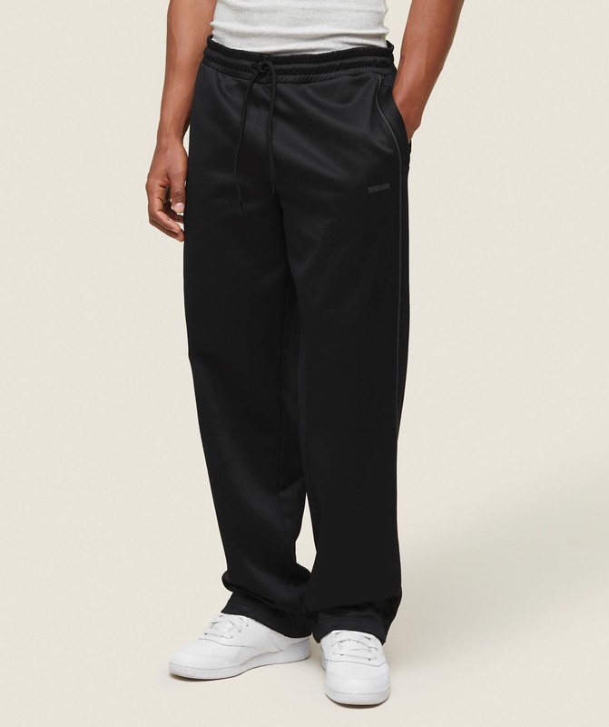 Gymshark everywear Track Pants Black / White | 72396IYVD